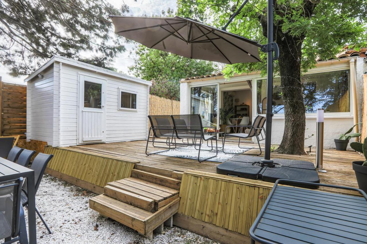 * Casa Faustine *, Grande Terrasse, Piscines Lejlighed Gassin Eksteriør billede